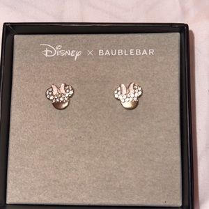DISNEY X BUBBLE BAR MINNIE EARRINGS